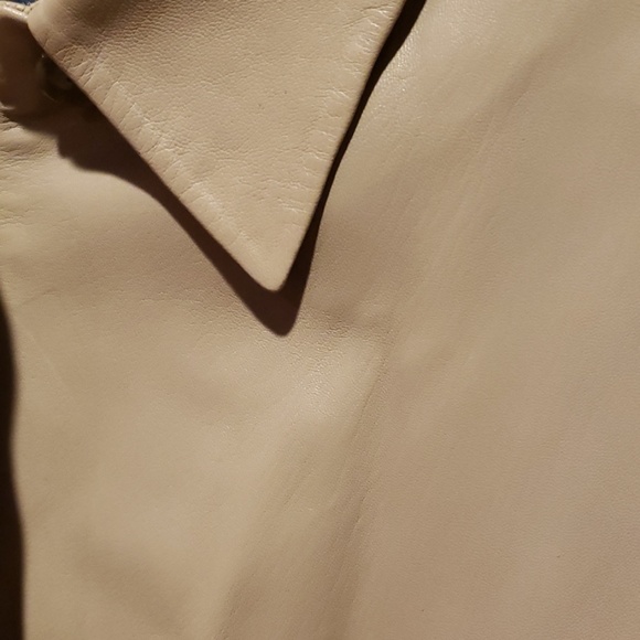 Burberry lamb leather coat . - Picture 7 of 8